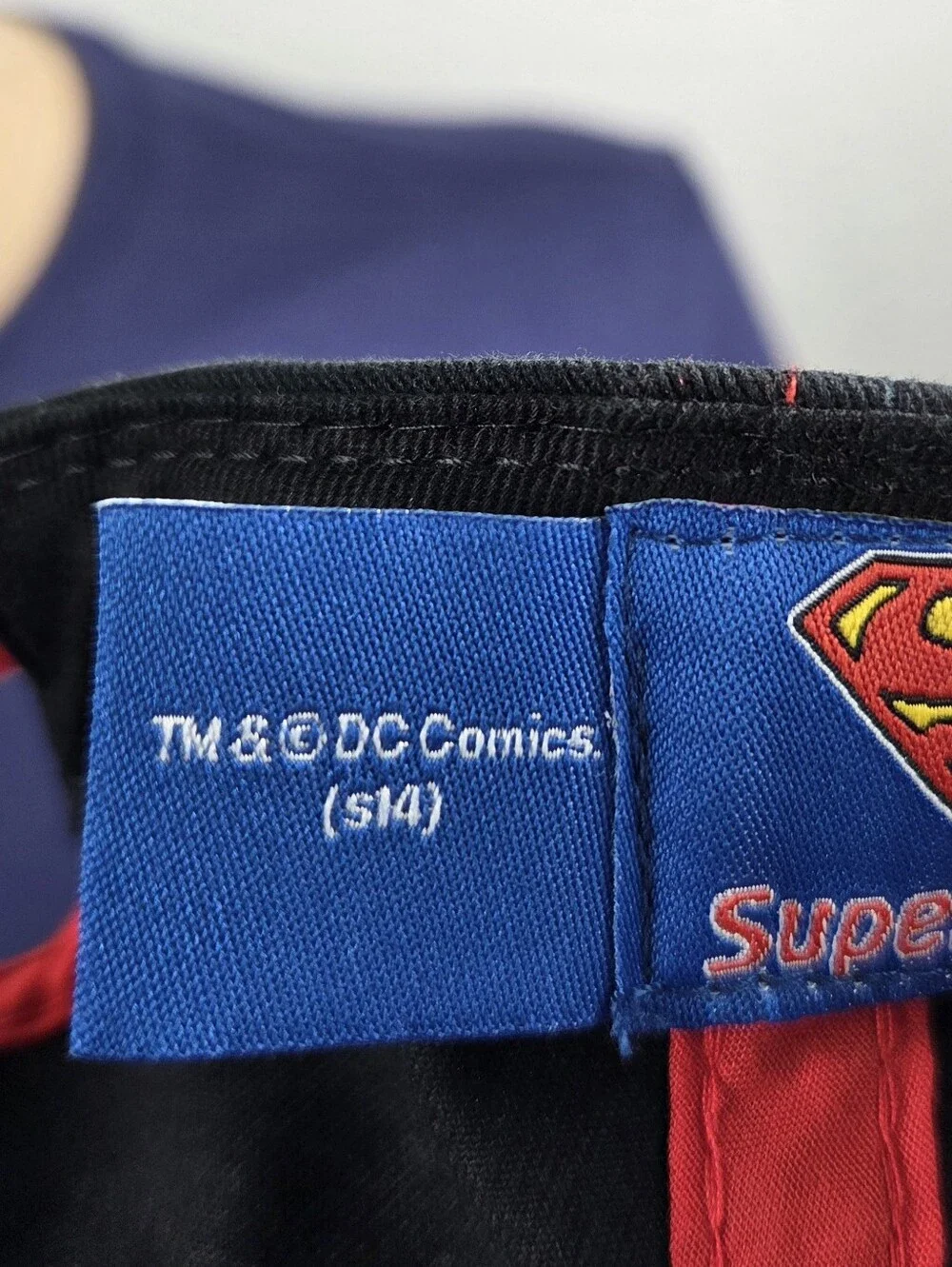 Superman DC Comics Snapback Hat Red White Blue Cap Adjustable Cotton Superheroes
